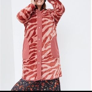 Margot Reversible Sherpa coat